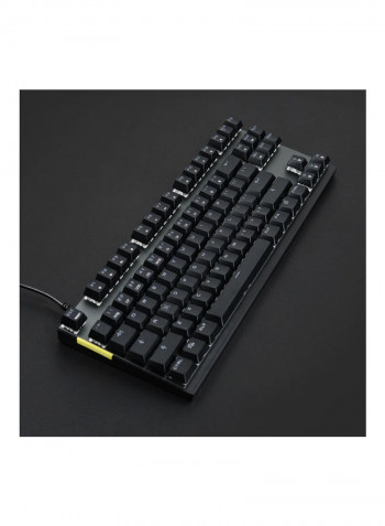 MOTOSPEED CK82 Mechanical 87 Keys RGB Gaming Keyboard with OUTMU Red Switch Multimedia N-key Rollover Black