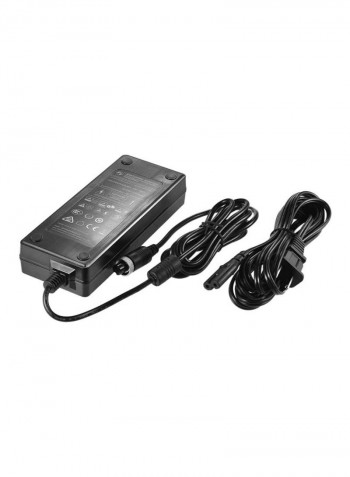 Standard Power Adapter For LED Video Light Black