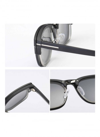 UV Protected Square Eyeglasses - Lens Size: 52 mm