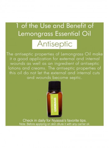 Lemongrass Essential Oil 10ml