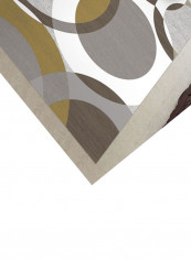 Designer Living Room Carpet Multicolour 50x80centimeter