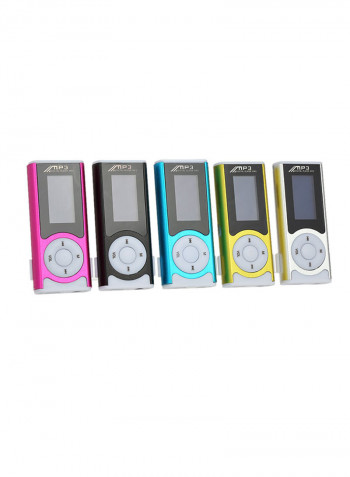 Mini Clip MP3 Digital Music Player V4248S Silver/White