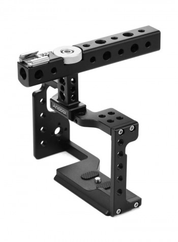 Camera Cage Kit with Top Handle 13.5x8.6x13.6cm Black