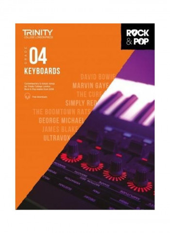 Trinity Rock & Pop Keyboards Gr.4 - 2018 Paperback English by Trinity College London - 43032.0