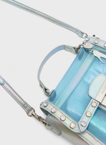 Bobbidi-Boo Top Handle Crossbody Blue