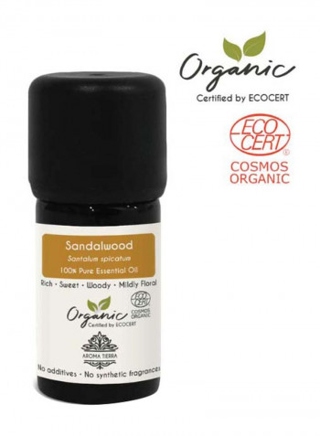 Organic Sandalwood Essential Oil 5ml