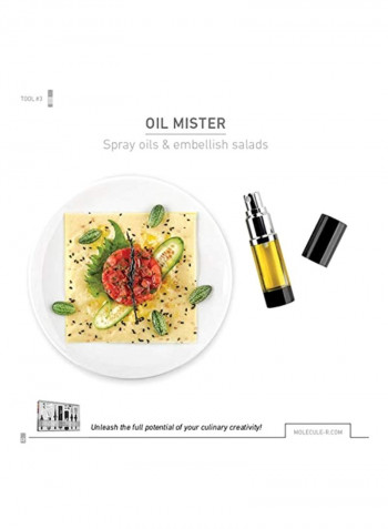 11-Piece Food Styling Kit Black/Silver
