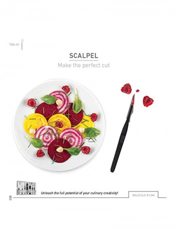 11-Piece Food Styling Kit Black/Silver