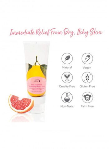 Pink Grapefruit Nourishing Body Cream 8ounce