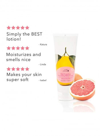 Pink Grapefruit Nourishing Body Cream 8ounce