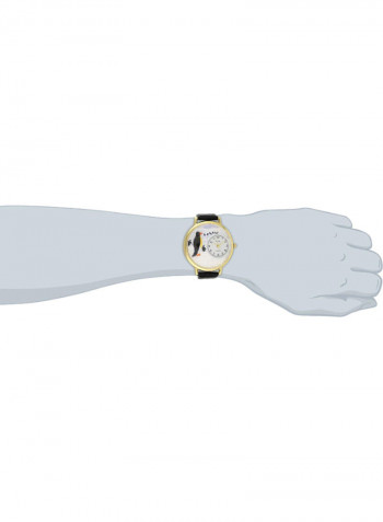 Kids' Casual Leather Quartz Analog Wrist Watch G-0140006