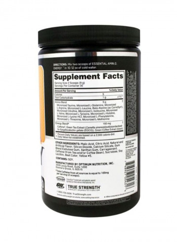 Essential Amin.O Energy - Peach Lemonade - 270 Gram