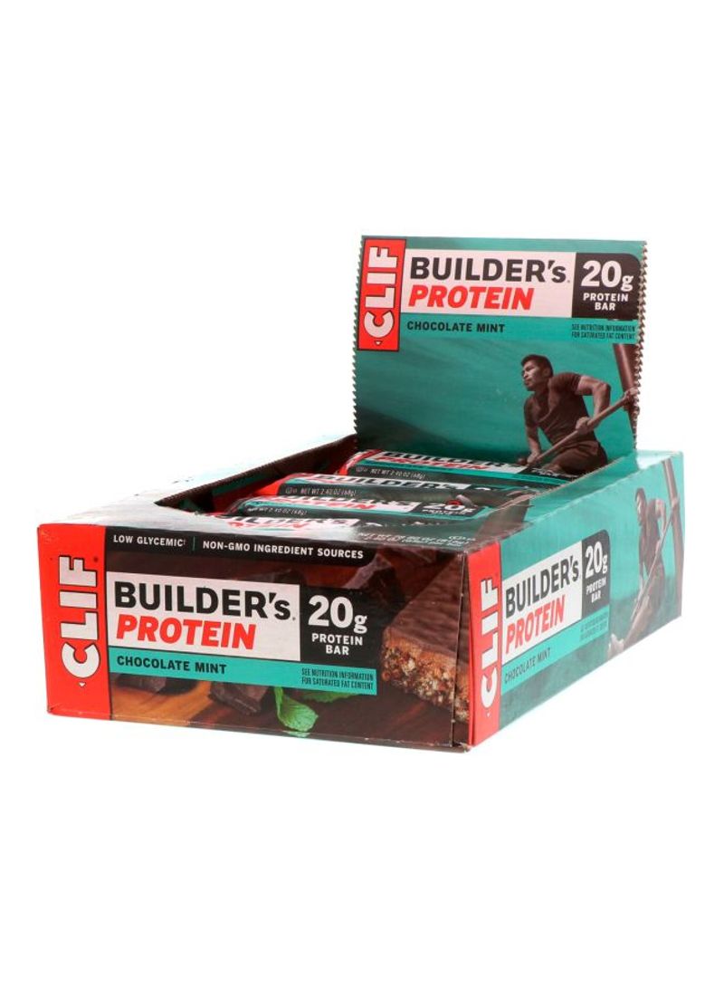Pack Of 12 Builder's Protein Bar - Chocolate Mint