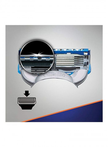 12-Piece Fusion5 ProGlide Razor Blade Silver
