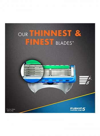 12-Piece Fusion5 ProGlide Razor Blade Silver