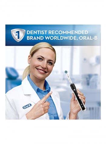 Electric Powered Toothbrush Black/White