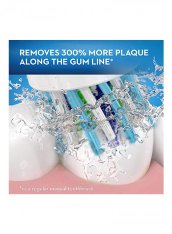 Electric Powered Toothbrush Black/White