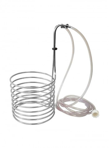 Stainless Steel Wort Chiller Silver 16x10x10inch
