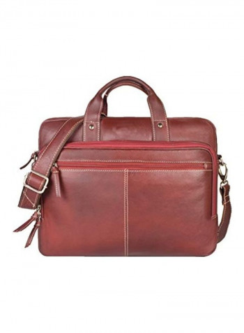 Laptop Messenger Bag Brown