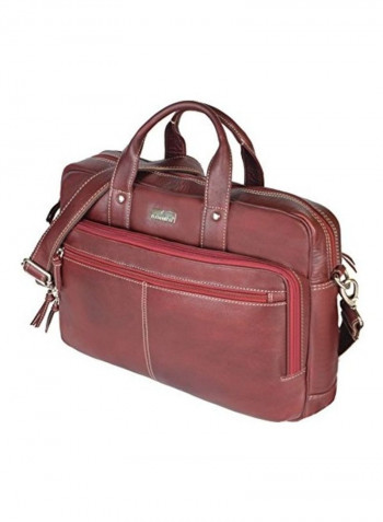 Laptop Messenger Bag Brown