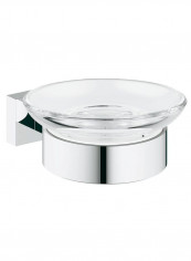 Scratch-Resistant Soap Dish Silver ‎11.99 x 10.01 x 6.5 cm; 117.93 Gramsg