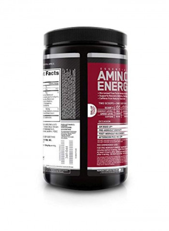 Essential Amino Energy Pre-Workout - Fruit Fusion - 30 Servings