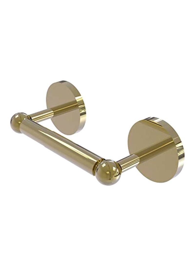 Skyline Collection Two Post Tissue Toilet Paper Holder Gold