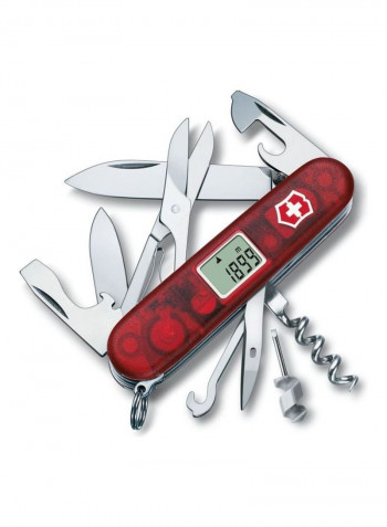 Swiss Army Knife Traveller Red With 28 Functions