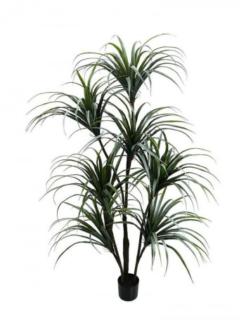 Featuring 7 Heads Artificial Yucca Plant Green/Brown
