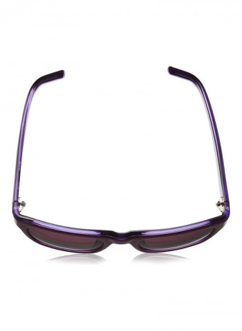 Rimmed Wayfarer Sunglasses - Lens Size: 55 mm