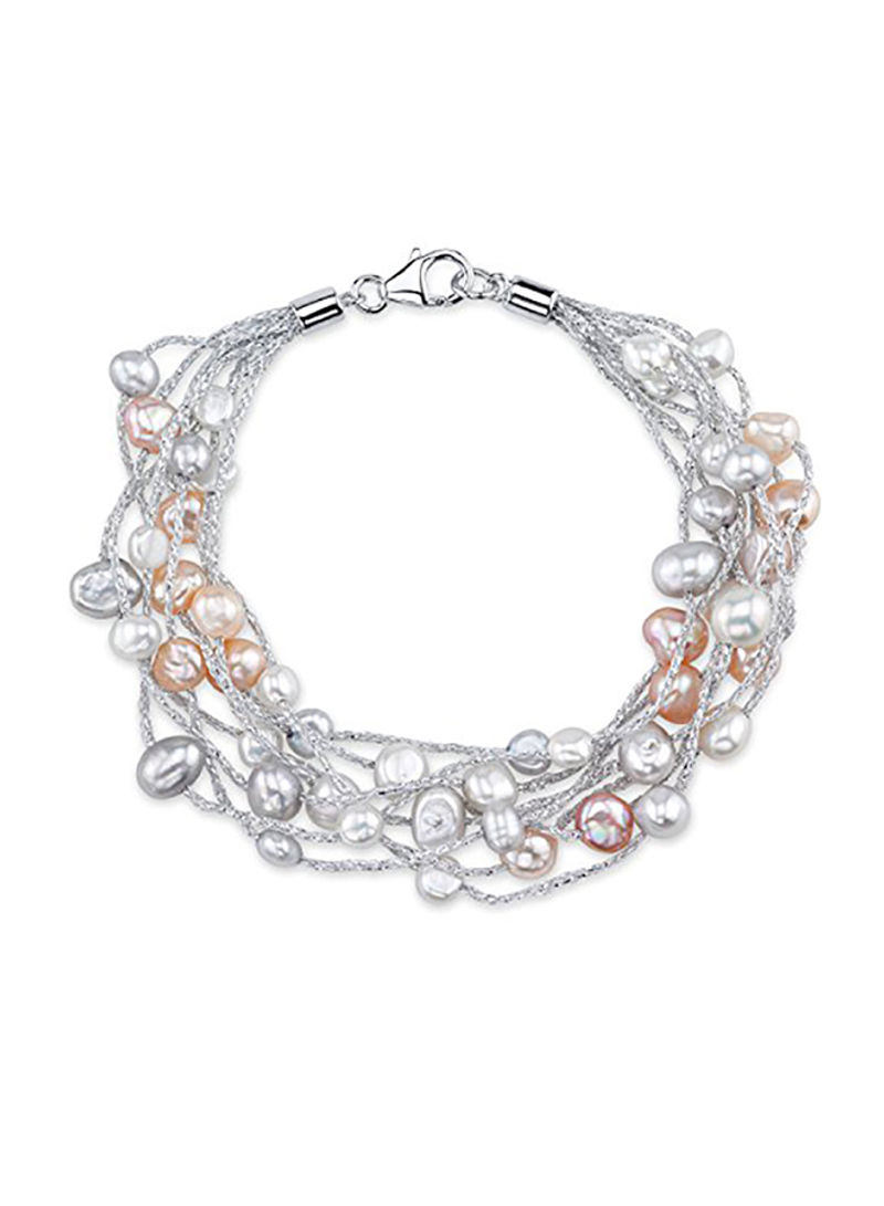 Freshwater Cultured Pearl   Bracelet