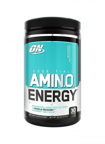 Essential Amino Energy Pre-Workout - Blueberry Mojito - 30 Servings