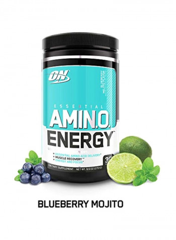 Essential Amino Energy Pre-Workout - Blueberry Mojito - 30 Servings