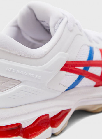 GEL-Kayano 26 Shoes White/Classic Red