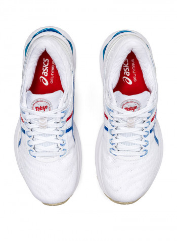 Gel-Nimbus 22 Trainer Shoes White/Electric Blue