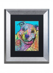 Joe Willie 28 Silver Framed Wall Art Multicolour 11 x 14inch