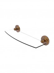 Regal Collection Glass Shelf Brown 18inch