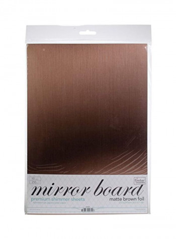 Single-Sided Premium Sheets Brown