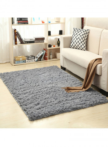 Living Room Floor Mat Grey 100x160centimeter