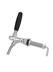 Adjustable Stopsock Beer Tap Silver/Black 15 x 6.5 x 14centimeter