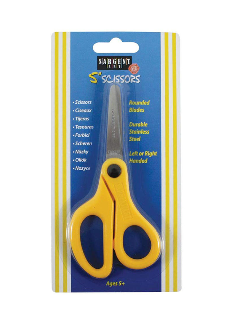 Childs Safety Stainless Steel Scissor Yellow