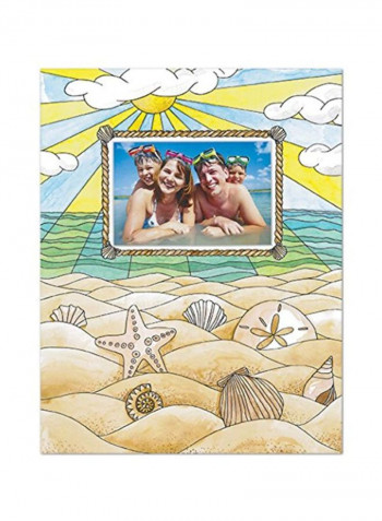 Sea Shells Coloring Mat White/Black