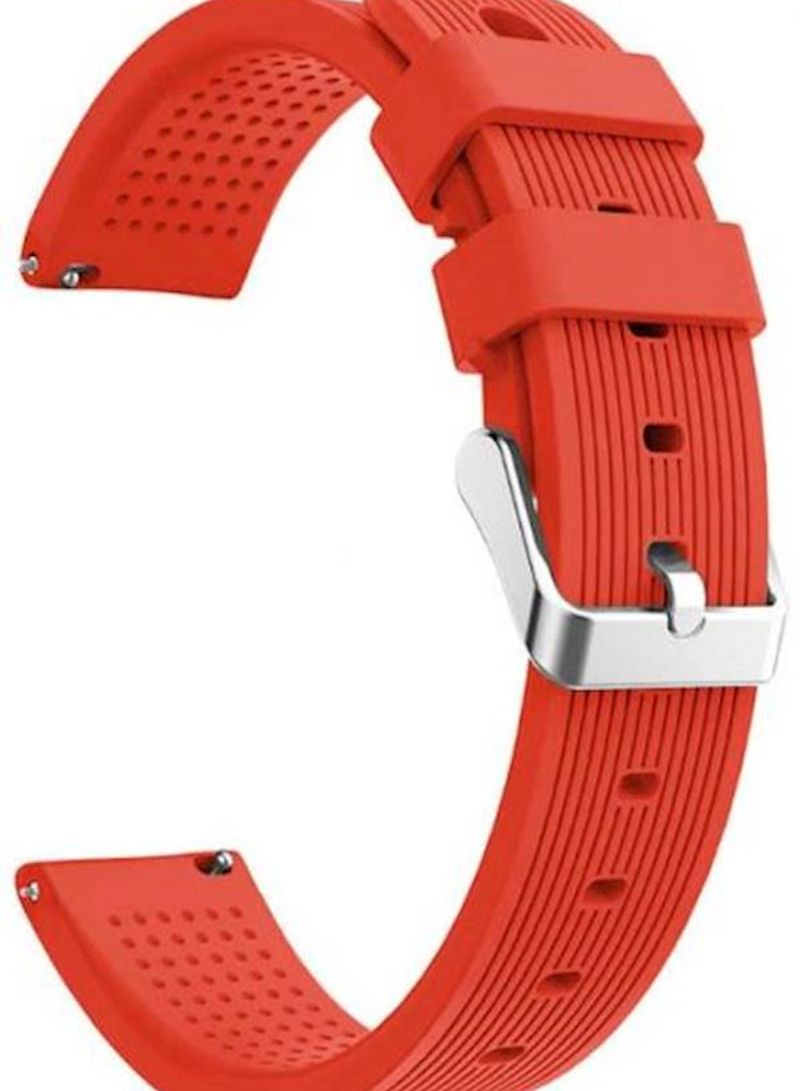 Lg Watch Style W270 Premium Silicone Smart Watch Band Strap Red