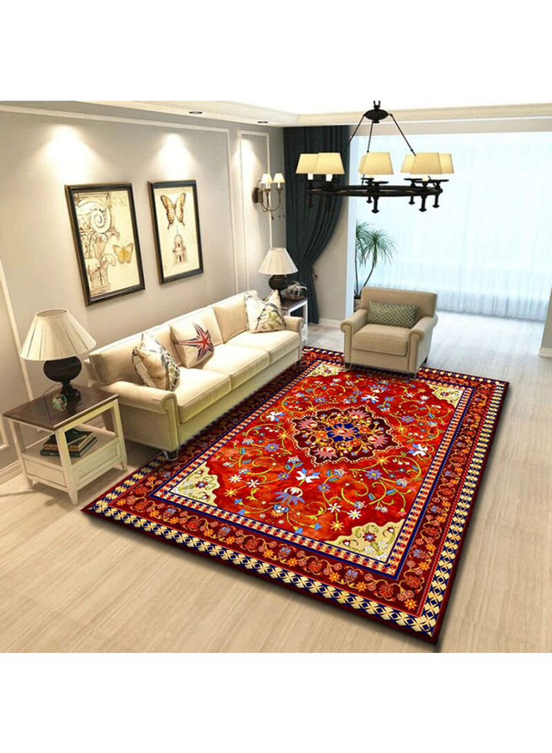 Designer Living Room Carpet Multicolour 50x80centimeter