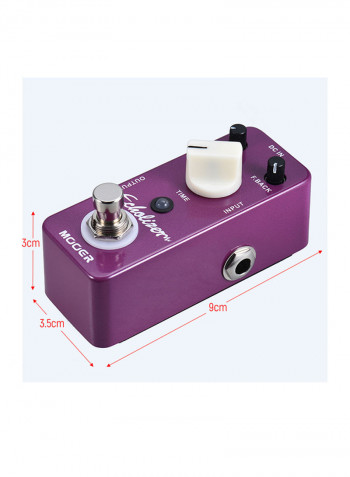 Echolizer Delay Guitar Effect Pedal True Bypass