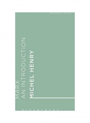 Marx: An Introduction Hardcover English by Michel Henry