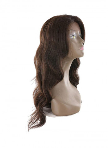 Heat resistant Hair Wig Dark brown 26inch