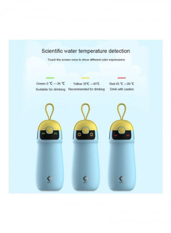Vacuum Thermal Flask Blue/Yellow 242x80millimeter