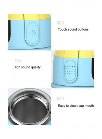 Vacuum Thermal Flask Blue/Yellow 242x80millimeter