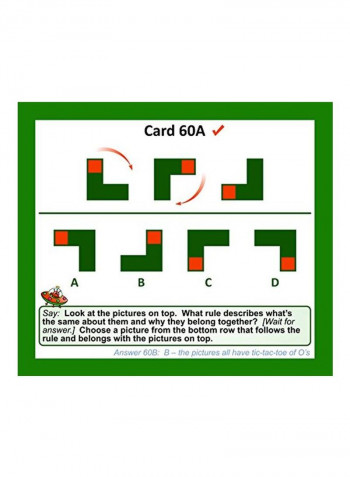 2-Sets Gifted Learning Flash Cards-Verbal And Spatial Concepts